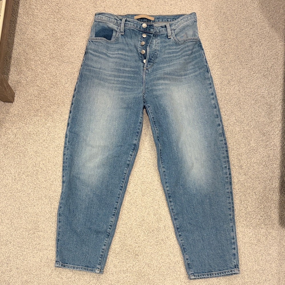 Joe's Jeans High Rise, Ankle length, Barrel Leg